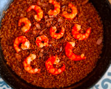 Foto del paso 6 de la receta: Arroz con carabineros y guanciale