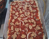 Foto del paso 7 de la receta: Pizza de champiñones rellena con muzzarella