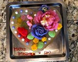 A picture of step 4 of Flan Jelly Cake.