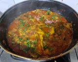 A picture of step 5 of Omlet curry.