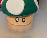 A picture of step 12 of Super Mario Mushroom Cake.