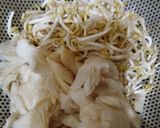 Foto langkah ke 1 dari resep Tumis Tauge Jamur.