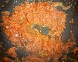 A picture of step 3 of Chole Kulche.