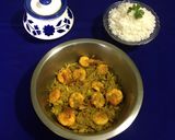 A picture of step 5 of Bengali Lau Chingri / Prawn Bottle Gourd Curry.