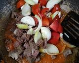 Foto langkah ke 2 dari resep Daging Masak 🍅 Tomat.