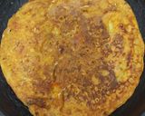 A picture of step 5 of Cabbage omelette.