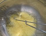 A picture of step 2 of (Imitation) Crab Quiche 🦀🥸.
