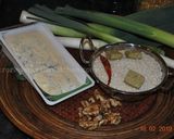 A picture of step 1 of Leek & Bacon Risotto.