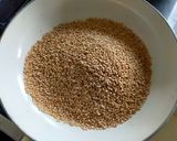 A picture of step 1 of Sesame Seeds Chikki.