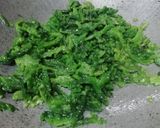 A picture of step 6 of Bitter Gourd with Tomato.