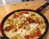 Foto del paso 5 de la receta: Gallineta con basmati y tomates cherry, fácil y rápido