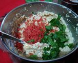 A picture of step 3 of Oats idli.