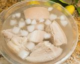Hình bước làm 3 của món Ba Rọi ngâm nước mắm