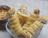 Halloween- i Múmiavirsli (leveles tesztàból) recept fázis 2 fotója
