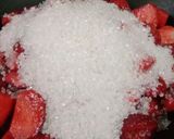 A picture of step 2 of Triple fruit candy.