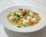 Foto langkah ke 4 dari resep Sop Telur Puyuh.
