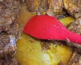 A picture of step 5 of Beef Tehari🍚.