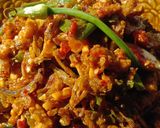 Foto langkah ke 5 dari resep Sambel tempe teri jengkol.