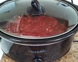 A picture of step 4 of Slow Cooker Italian Style Meatballs.