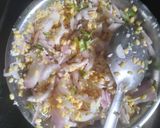 A picture of step 4 of Moong Dal Salad.