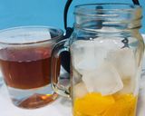 Hình bước làm 4 của món Trà đào cho con