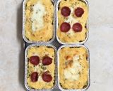 Foto langkah ke 10 dari resep Baked macaroni & cheese with smoke beef (3 jenis keju).