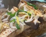 Hình bước làm 8 của món Cá Chim Hấp Bún Tàu
