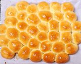 Foto langkah ke 17 dari resep BUBBLE BREAD VIRAL | Roti Gelembung Tanpa Telur.