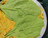 A picture of step 5 of Palak patra.