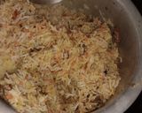 A picture of step 10 of Chicken Biryani.