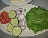 A picture of step 1 of Homemade beef burger 😍.