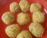 Foto langkah ke 3 dari resep Bola Bola Tempe Bayam.