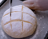 A picture of step 10 of Simple Bread | Crispy Crust! Cob Loaf Bread.