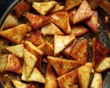 A picture of step 3 of Mughlai Paneer Masala.