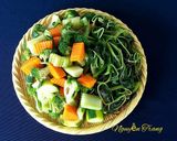 Hình bước làm 3 của món Rau luộc chấm kho quẹt