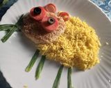 A picture of step 6 of Alo chicken kabab.