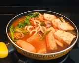 Foto langkah ke 3 dari resep Soup cumi kimchi.