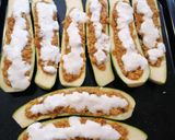 Töltött cukkini recept fázis 5 fotója