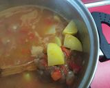 A picture of step 5 of Hungarian Goulash.