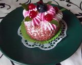 Vörösbársony mini torta recept fázis 1 fotója