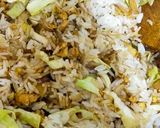 Foto langkah ke 8 dari resep Nasi goreng ayam.