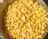 A picture of step 1 of Snake gourd subji.