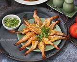 Gambar langkah 3 resipi Udang Panggang Garlic Butter.