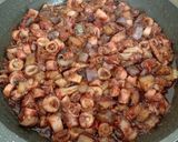Foto langkah ke 4 dari resep Cumi Asin Terong Tumis Sambal Tomat.