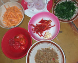 A picture of step 2 of Spring rolls.