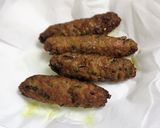 A picture of step 4 of Mutton Seekh Kebab.