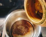 A picture of step 1 of Masala TEA / masala chai.
