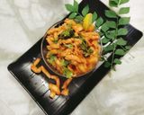 A picture of step 9 of Masala pasta.