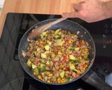 A picture of step 2 of Gluten-Free, Dairy-Free Savory Protein Pie.
