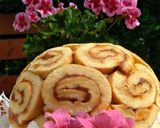 Őszibarackos Charlotte recept fázis 6 fotója